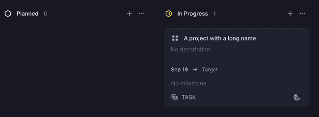 project view